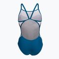 Дамски бански костюм от една част arena Planet Super Fly Back white multi/blue cosmo 2
