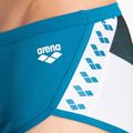 Мъжки боксерки за плуване arena Planet Swim Low Waist Short blue cosmo/white multi 5