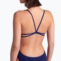 Дамски бански костюм от една част arena Lace Back Solid navy/white 8