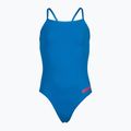 Детски бански костюм от една част Arena Team Challenge Solid blue river