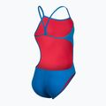 Детски бански костюм от една част Arena Team Challenge Solid blue river 4