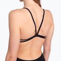 Дамски бански костюм от една част arena Lace Back Solid black/white 8