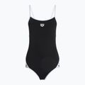 Дамски бански костюм от една част arena Icons Super Fly Back Solid black / white
