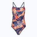 Дамски бански костюм от една част arena Reversible Swimsuit Challenge Back navy/multi