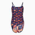 Дамски бански костюм от една част arena Reversible Swimsuit Challenge Back navy/multi 2