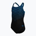 Детски бански костюм от една част arena Kikko V Swim Pro Гърба black/blue china 2