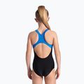 Детски бански костюм от една част arena Kikko V Swim Pro Гърба black/blue china 7