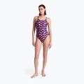 Дамски бански костюм от една част arena Reversible Swimsuit Challenge Back navy/multi 10
