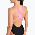 Дамски бански костюм от една част arena Imaginary Swim Pro Back black/shocking pink/multi 9