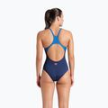 Дамски бански костюм от една част arena Foggy Dots Swim Pro Back navy/ blue cosmo 3