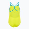 Детски бански костюм от една част arena Star Graphic Lightdrop Back soft green / turquoise 2