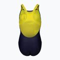 Детски бански костюм от една част arena Light Tricks Swim Pro Back navy/soft green/multi 2