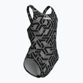 Детски цял бански костюм arena Escape Swim Tech L black/team black 3