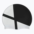 Шапка за плуване arena Icons Team Stripe diamond / black / white 2