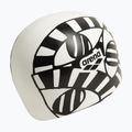 Шапка за плуване arena Reversible Cap open your eyes/black 4