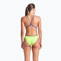 Дамски бански костюм от една част арена Дантела на гърба Solid artic lime/future dusk 3