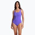 Дамски бански костюм от една част arena Ginevra Wing Back violet 5