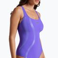 Дамски бански костюм от една част arena Ginevra Wing Back violet 8