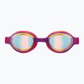 Детски очила за плуване arena Air Jr Mirror yellow copper/plum/bright coral 4