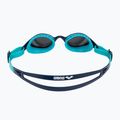 Детски очила за плуване arena Air Jr Mirror silver/navy/water 4