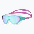 Детски очила за плуване Arena The One Mirror Jr blue/water/violet