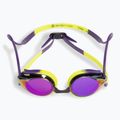 Очила за плуване arena Tracks Mirror violet/plum/artic lime 2