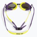 Очила за плуване arena Tracks Mirror violet/plum/artic lime 3