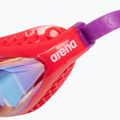 Очила за плуване Arena Air-Speed Mirror жълта мед/ярък корал/слива 5
