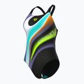 Дамски бански костюм от една част arena Water Fluids Swim Pro Back black multi/black 4