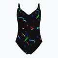 Дамски бански костюм от една част arena Abyss U Back multi black/black