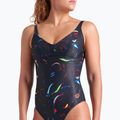 Дамски бански костюм от една част arena Abyss U Back multi black/black 8