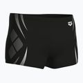 Мъжки къси панталони Arena Poseidonia Swim Short черни/бели боксерки 3