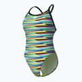 Дамски бански костюм от една част arena Racing Stripe Xcriss Cross black multi/black 4