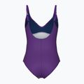 Дамски бански костюм от една част arena Abyss U Back multi plum/plum 2