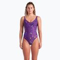Дамски бански костюм от една част arena Abyss U Back multi plum/plum 5