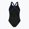 Дамски цял бански костюм Arena Flowing V Back black/navy 2