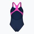 Дамски цял бански костюм Arena Bloom Swim Pro Back Lb multi navy/navy/shocking pink 2
