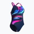 Дамски цял бански костюм Arena Bloom Swim Pro Back Lb multi navy/navy/shocking pink 3