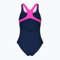 Дамски цял бански костюм Logo Swim Pro navy/shocking pink 2
