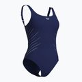Дамски цял бански костюм Isa Squared Back navy/ice 3