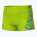 Детски боксерки за плуване arena Graphic Swim Short artic lime 3