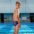Детски слипове за плуване arena Tales Swim Briefs navy/white 5