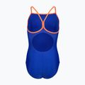 Детски цял бански костюм arena Light Drop Solid neon blue/team orange/team orange 2