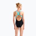 Детски цял бански костюм arena Kikko Swim Pro Back black/water 7