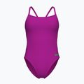 Дамски цял костюм за плуване Arena Team Swimsuit Challenge Solid very fuchsia/team green