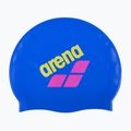 Плувна шапка arena Big Logo neon blue/shocking pink/yellow star