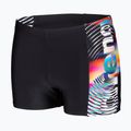 Плувни боксерки Arena Lit Logo Swim Short black/multi 3