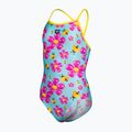 Детски цял бански костюм arena Spring Lightdrop Back water multi/yellow star 3