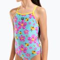 Детски цял бански костюм arena Spring Lightdrop Back water multi/yellow star 8