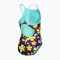 Детски цял бански костюм arena Spring Lightdrop Back plum multi/water 4